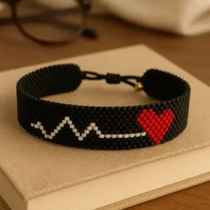 Live-Love Bracelet in Black